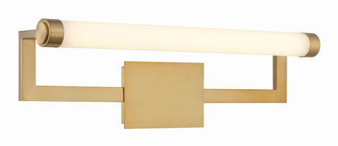 Clinton Integrated LED Vibrant Gold Bathroom Vanity - C193-CLT-7201-VG