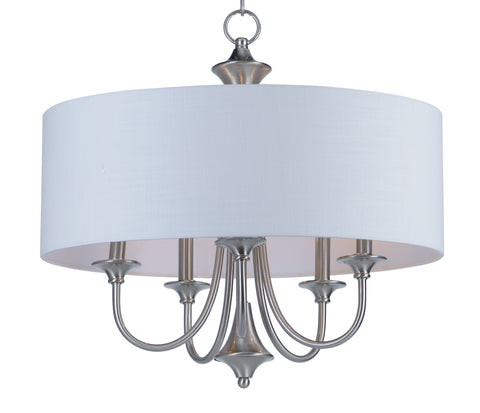 Bongo 5-Light Pendant Satin Nickel - C157-10015WLSN