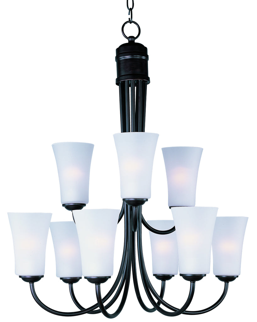 Logan 9-Light Chandelier Oil Rubbed Bronze - C157-10046FTOI