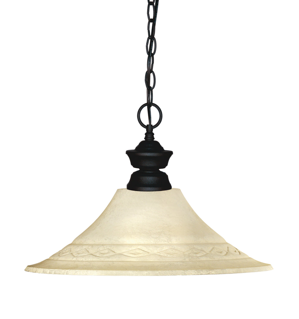 Zlite 1 Light Pendant - C161-100701MB-FGM16