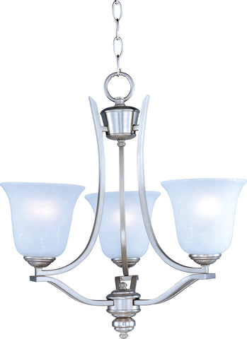 Madera 3-Light Chandelier Satin Silver - C157-10174ICSS