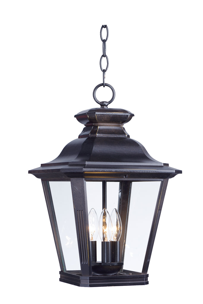 Knoxville 3-Light Outdoor Pendant Bronze - C157-1139CLBZ