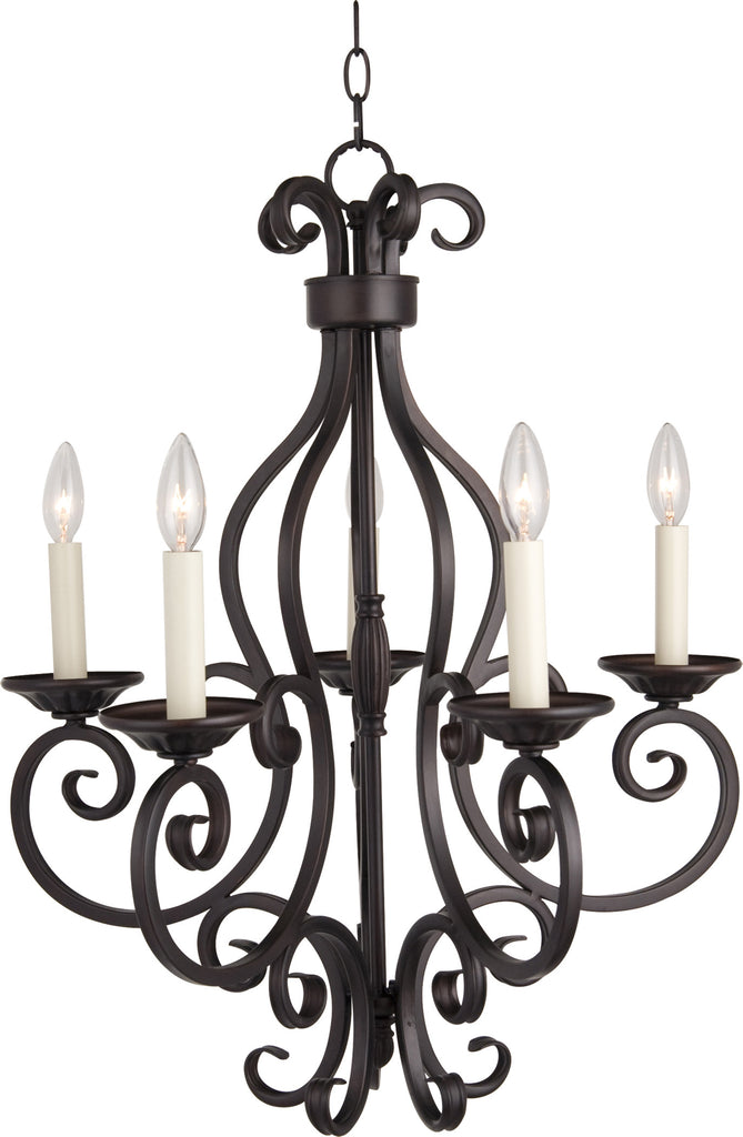 Manor 5-Light Chandelier Oil Rubbed Bronze - C157-12215OI