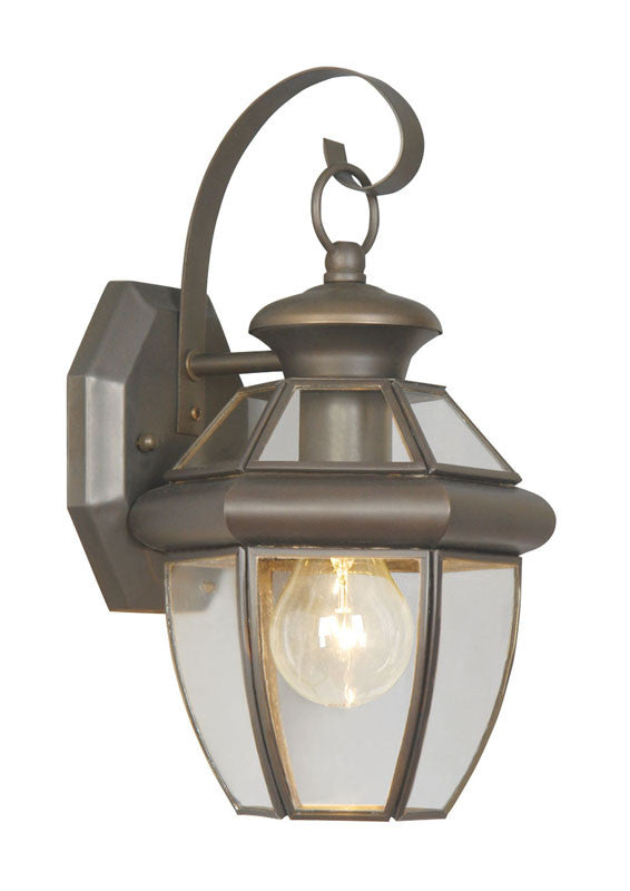 Livex Monterey 1 Light Bronze Outdoor Wall Lantern - C185-2051-07