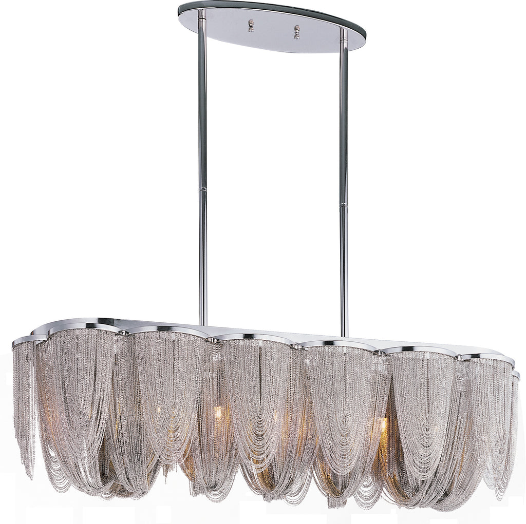 Chantilly 7-Light Pendant Polished Nickel - C157-21463NKPN