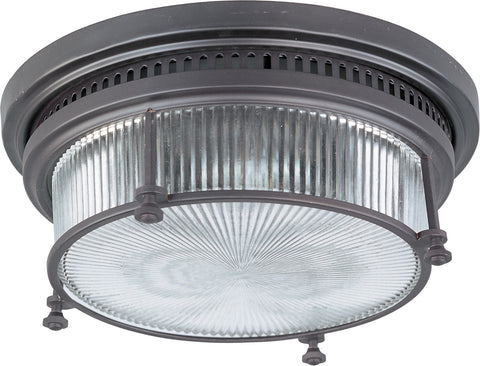 Hi-Bay 2-Light Flush Mount Bronze - C157-25000CLBZ