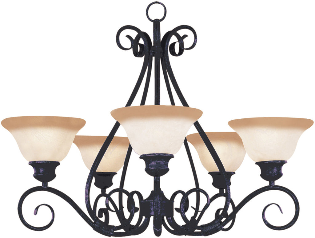 Pacific 5-Light Chandelier Kentucky Bronze - C157-2655MRKB