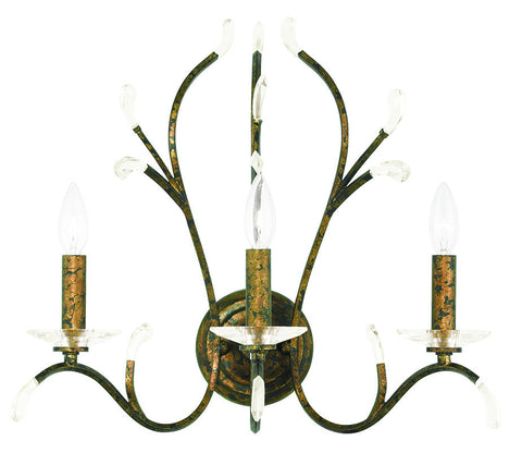 Livex Serafina 3 Light VBR Wall Sconce - C185-51013-71