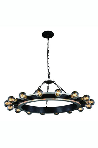 ZC121-1500D35VBSL - Urban Classic: Winston 16 light Silver Leaf & Vintage Bronze
 Pendant