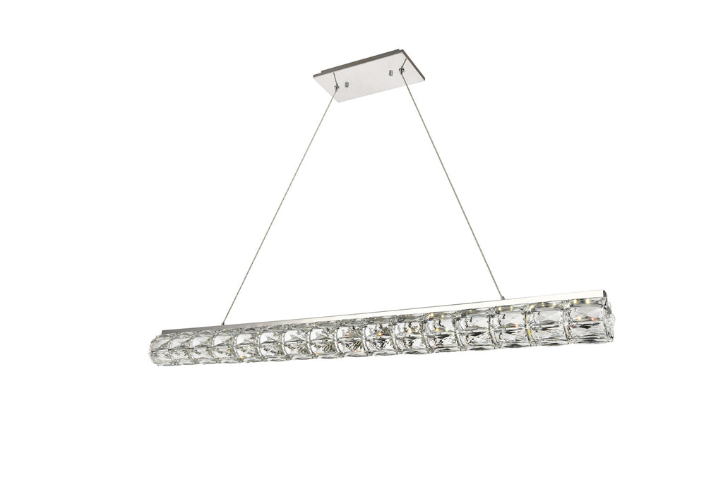 ZC121-3501D48C - Regency Lighting: Valetta Integrated LED chip light Chrome Chandelier Clear Royal Cut Crystal