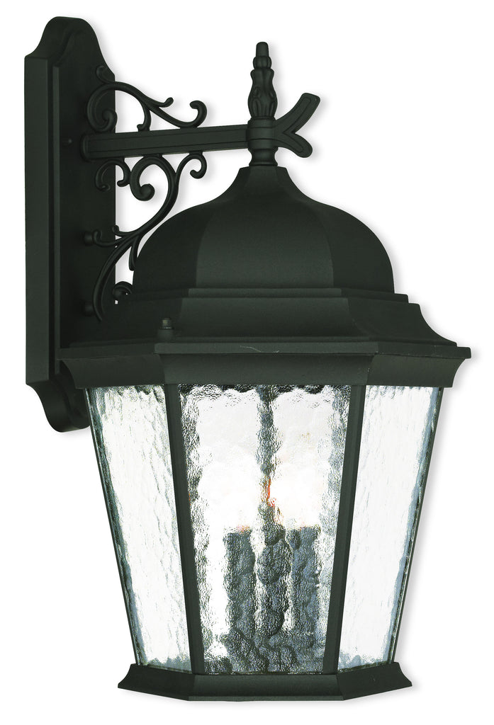 Livex Hamilton 3 Light TBK Outdoor Wall Lantern - C185-75471-14