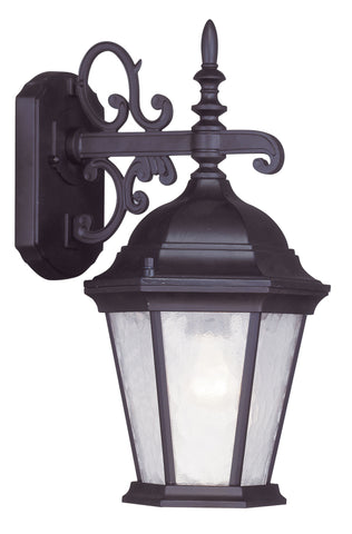 Livex Hamilton 1 Light Bronze Outdoor Wall Lantern - C185-7555-07