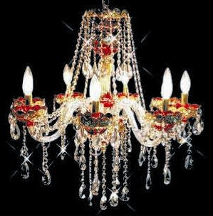 C121-7810/2628 Alexandria Collection By Elegant Murano Venetian Style CHANDELIER Chandeliers, Crystal Chandelier, Crystal Chandeliers, Lighting