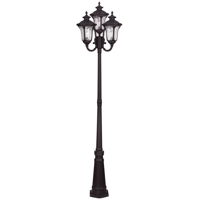 Livex Oxford 4 Light Bronze Outdoor 4 Head Post - C185-7869-07