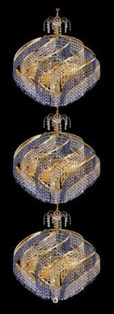 C121-GOLD/8053/2678 Spiral CollectionEmpire Style CHANDELIER Chandeliers, Crystal Chandelier, Crystal Chandeliers, Lighting