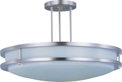 Linear EE 2-Light Semi-Flush Mount Satin Nickel - C157-85548WTSN