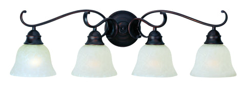 Linda EE 4-Light Bath Vanity Oil Rubbed Bronze - C157-85810ICOI