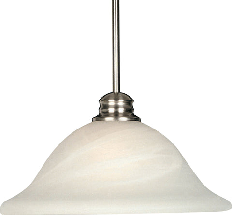 Essentials 1-Light Pendant Satin Nickel - C157-91061MRSN