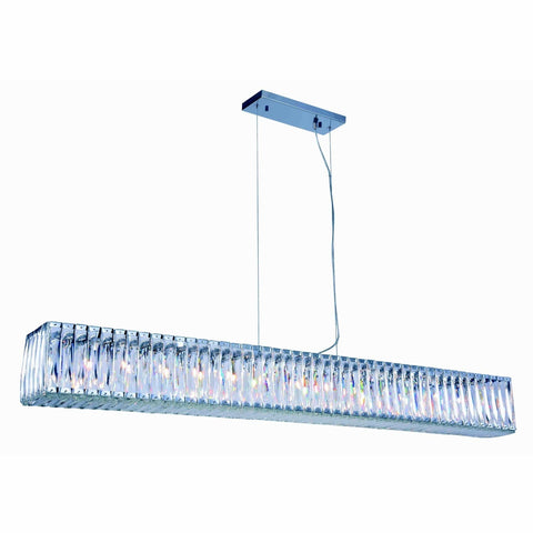 ZC121-2117G60C/RC - Regency Lighting: Cuvette 14 light Chrome Chandelier Clear Royal Cut Crystal