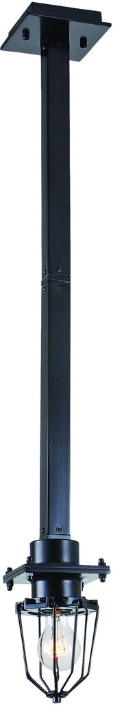 C121-1451D5BK By Elegant Lighting - Kingston Collection Black Finish 1 Light Pendant lamp