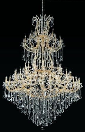 C121-2800G96G By Regency Lighting-Maria Theresa Collection Gold Finish 85 Lights Chandelier