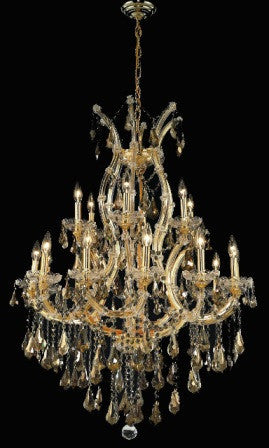 C121-2801D32G-GT By Regency Lighting-Maria Theresa Collection Gold Finish 19 Lights Chandelier