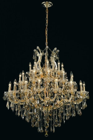 C121-2801G44G-GT By Regency Lighting-Maria Theresa Collection Gold Finish 37 Lights Chandelier