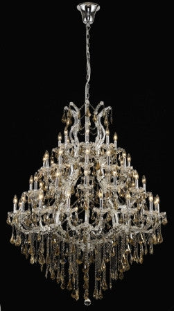 C121-2801G46C-GT By Regency Lighting-Maria Theresa Collection Chrome Finish 49 Lights Chandelier