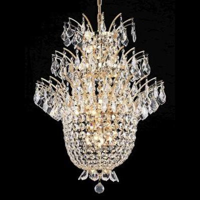 C121-GOLD/5800/2328 Flora CollectionEmpire Style CHANDELIER Chandeliers, Crystal Chandelier, Crystal Chandeliers, Lighting