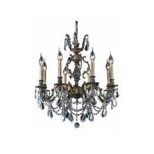 ZC121-9408D24AB/EC By Regency Lighting Marseille Collection 8 Lights Chandelier Antique Bronze Finish