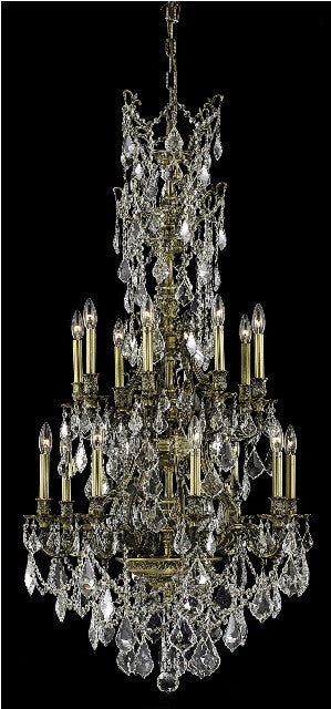 ZC121-9616D27AB/EC By Regency Lighting Monarch Collection 16 Light Chandeliers Antique Bronze Finish