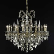 ZC121-9716D35DB/EC By Regency Lighting Athena Collection 16 Lights Chandelier Dark Bronze Finish