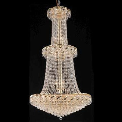 C121-ECA4G36G By Regency Lighting-Belenus Collection Gold Finish 32 Lights Chandelier