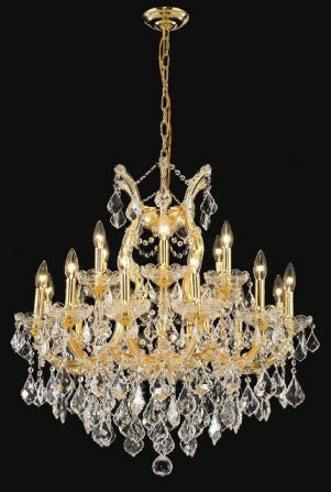 C121-GOLD/2800/3028 Maria Theresa Collection By Elegant Maria Theresa CHANDELIER Chandeliers, Crystal Chandelier, Crystal Chandeliers, Lighting