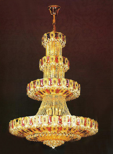 H905-LYS-8801 By The Gallery-LYS Collection Crystal Pendent Lamps