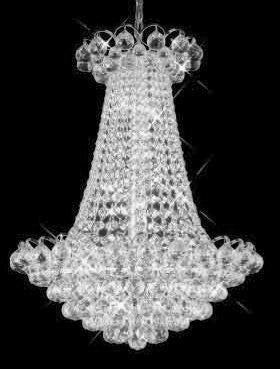 C121-SILVER/2001/2128 Godiva CollectionEmpire Style CHANDELIER Chandeliers, Crystal Chandelier, Crystal Chandeliers, Lighting