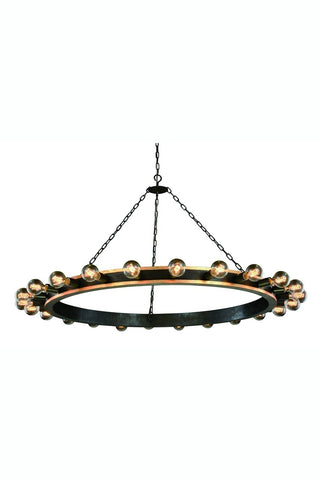 ZC121-1500G55VBGI - Urban Classic: Winston 24 light Golden Iron & Vintage Bronze
 Pendant